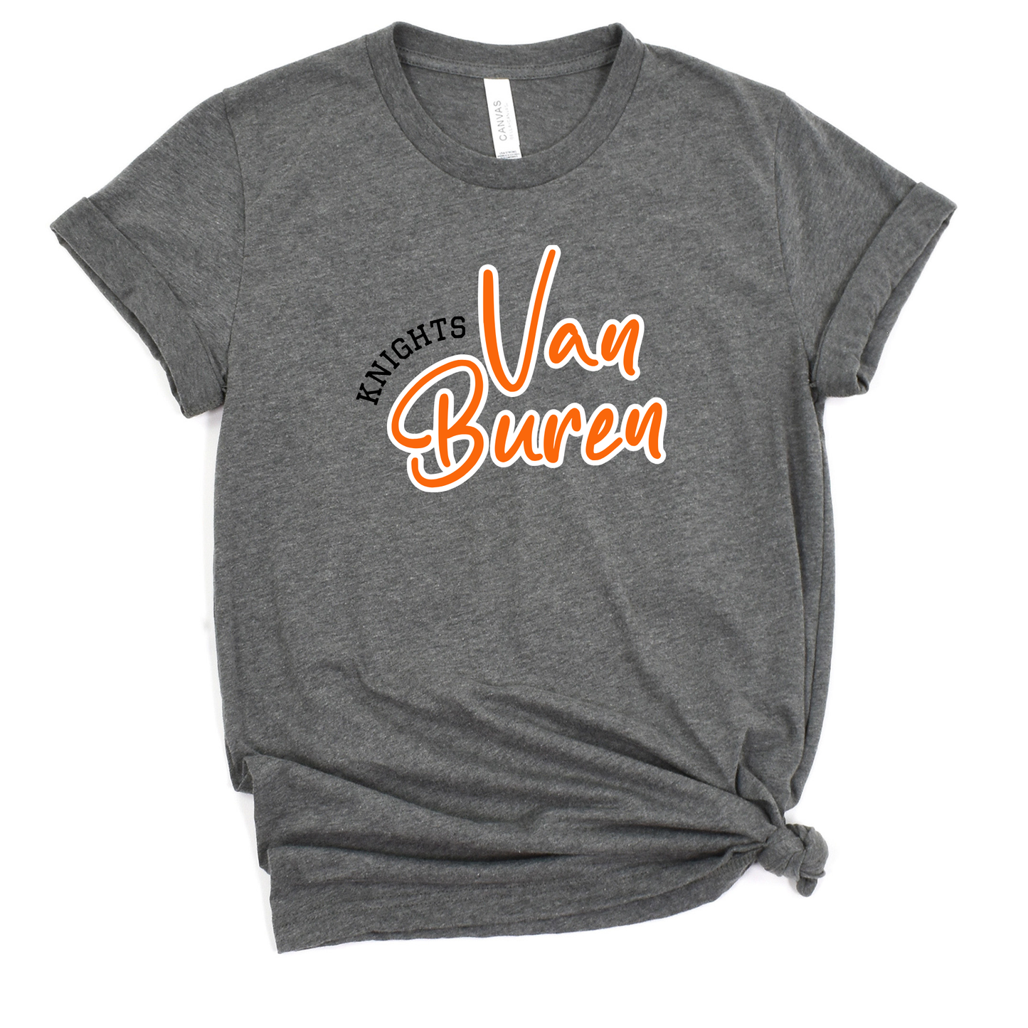 Van Buren Unisex T-Shirt VAN BUREN KNIGHTS GREY