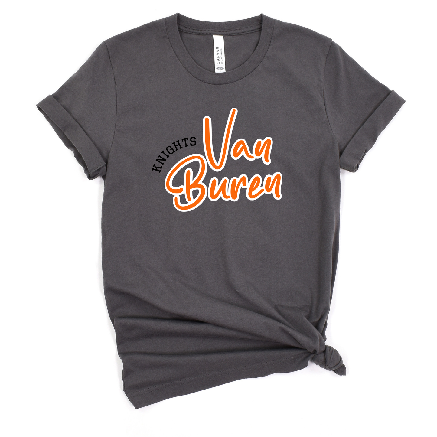 Van Buren Unisex T-Shirt VAN BUREN KNIGHTS GREY
