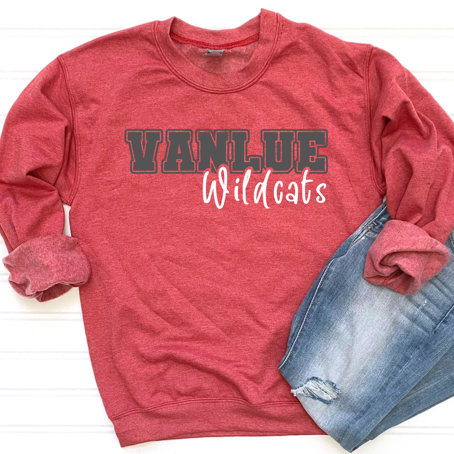 Vanlue Unisex Sweatshirt VANLUE WILDCATS