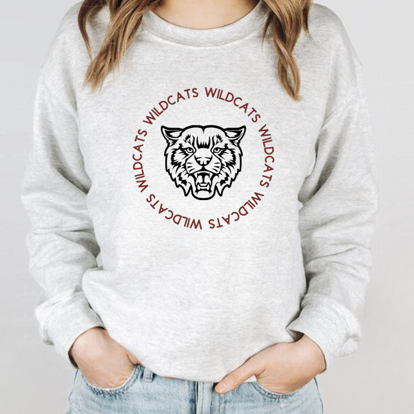 Vanlue Unisex Sweatshirt WILDCAT CIRCLE