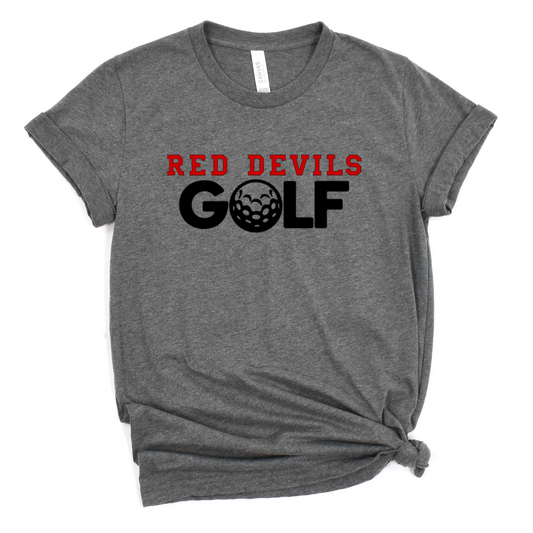 Arlington Unisex T-Shirt RED DEVILS GOLF