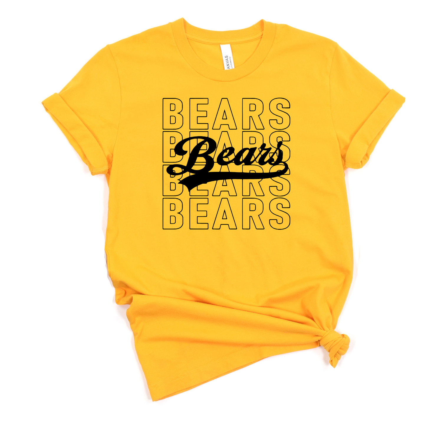 Hardin Northern Unisex T-Shirt BEARS GOLD
