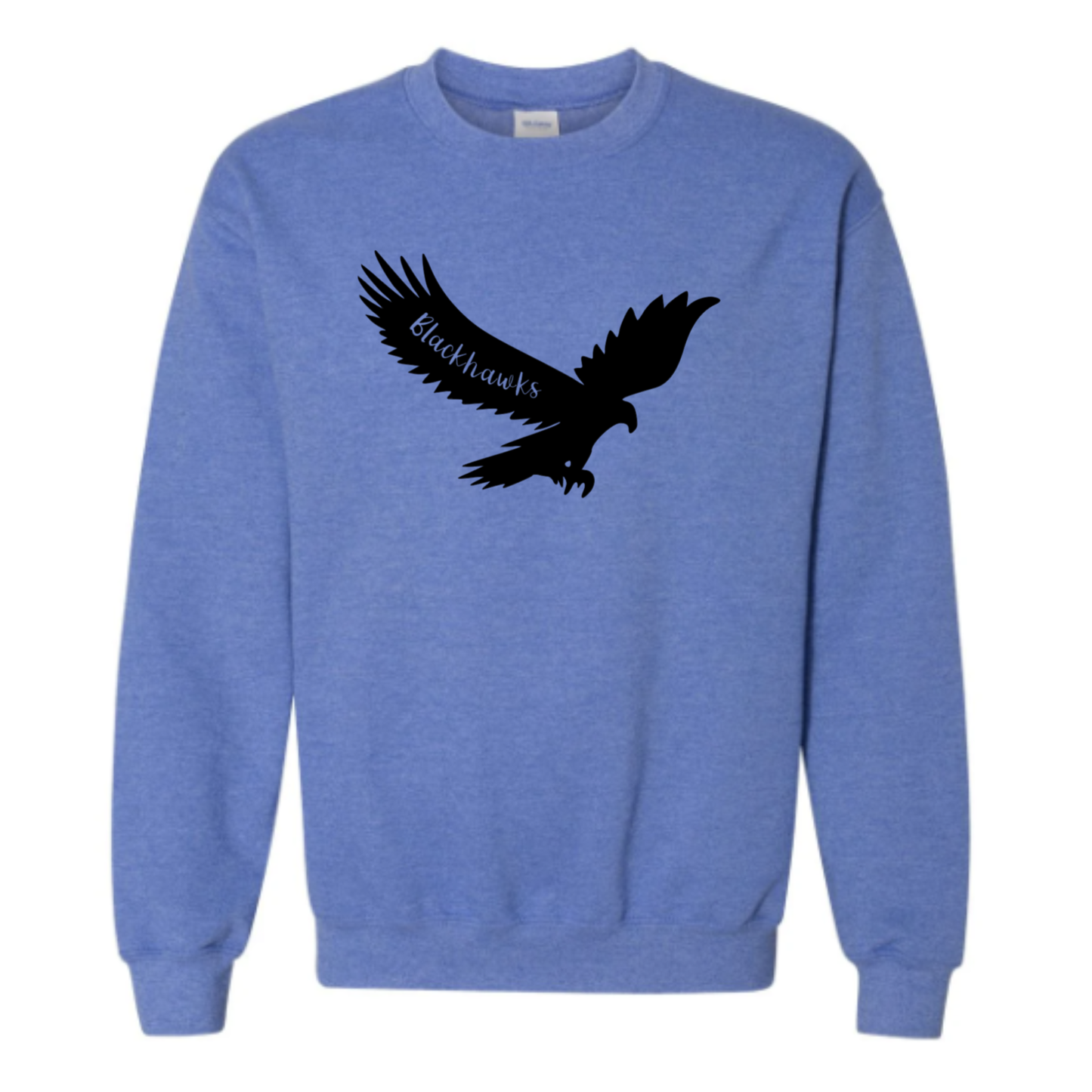 Blackhawks Softball Unisex T-Shirt/Sweatshirt BLACKHAWK