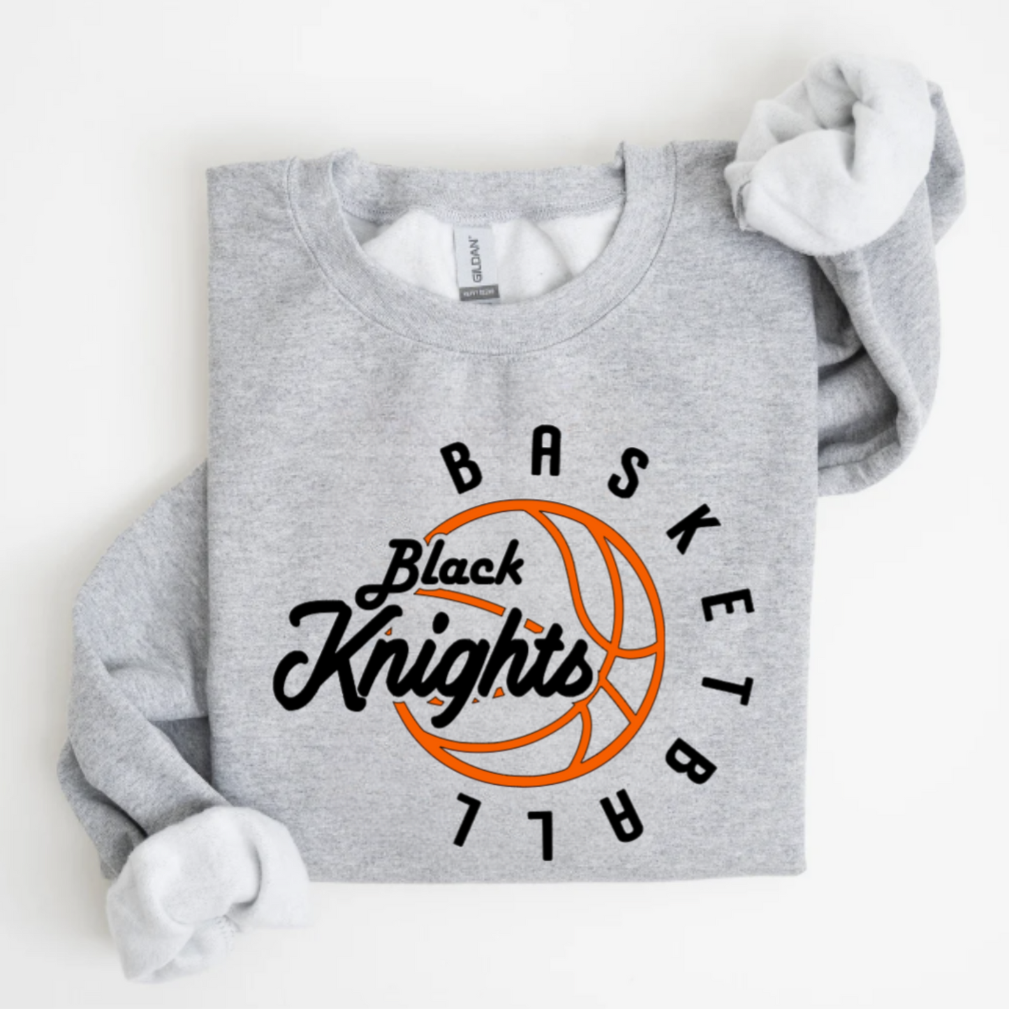 Van Buren Unisex Sweatshirt/T-Shirt BASKETBALL GREY