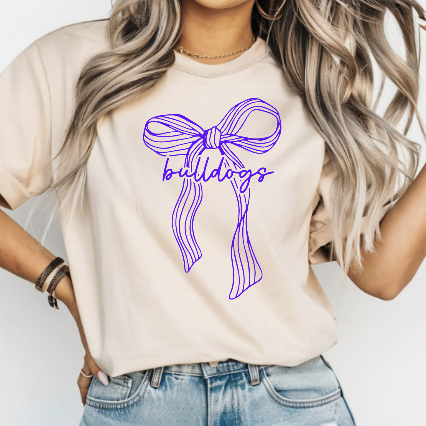 Ada Unisex T-Shirt BULLDOGS BOW