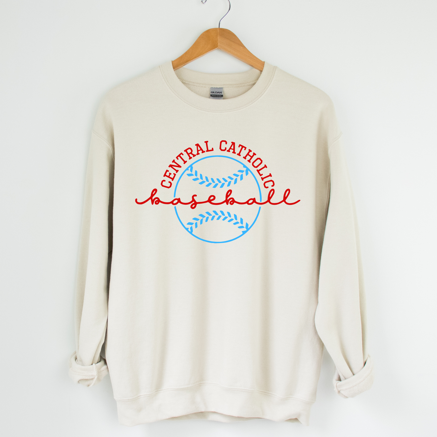 LCC Unisex Sweatshirt CENTRAL CATHOLIC BASEBALL