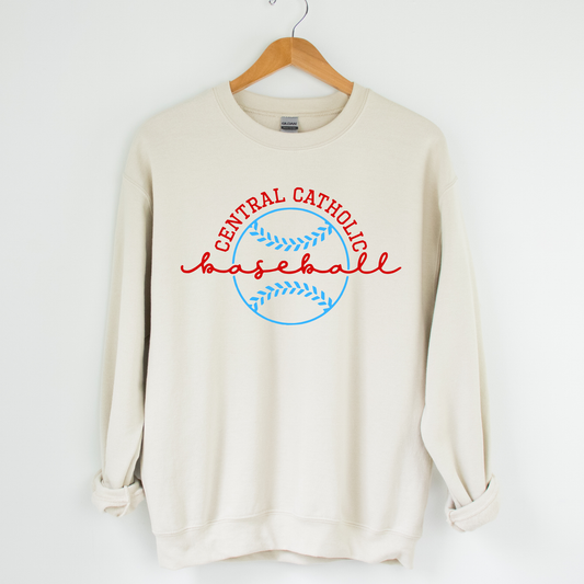 LCC Unisex Sweatshirt CENTRAL CATHOLIC BASEBALL