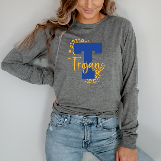 Findlay Unisex Long Sleeve Shirt T TROJANS