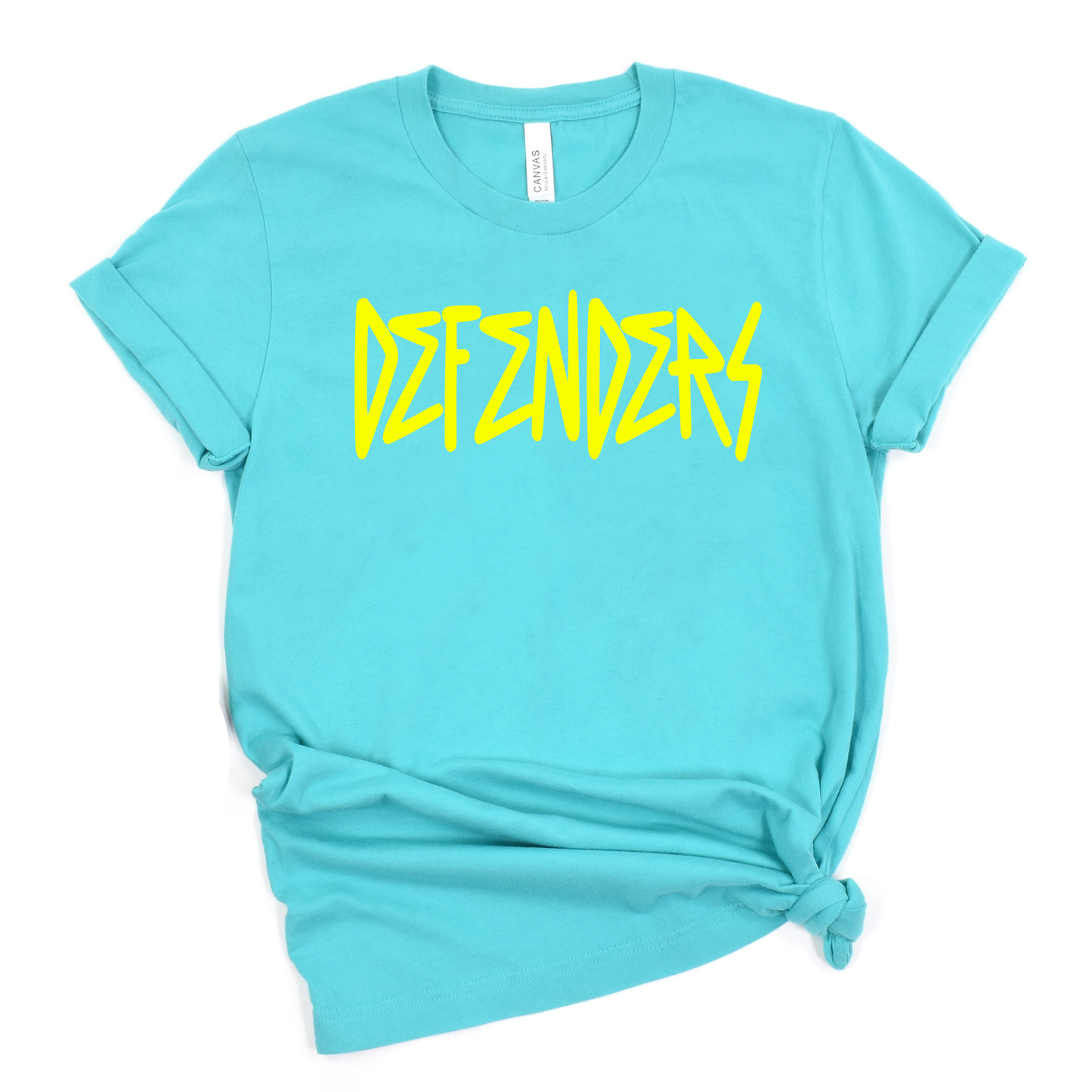 St. Mikes Unisex T-Shirt DEFENDERS LILAC/SUNSET/CHARITYPINK/TEAL