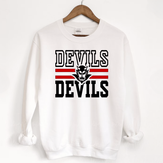 Arlington Unisex Sweatshirt DEVILS DOUBLE WHITE