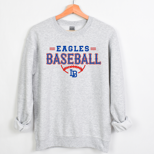 LBYBS Unisex Sweatshirt EAGLES BASEBALL GREY