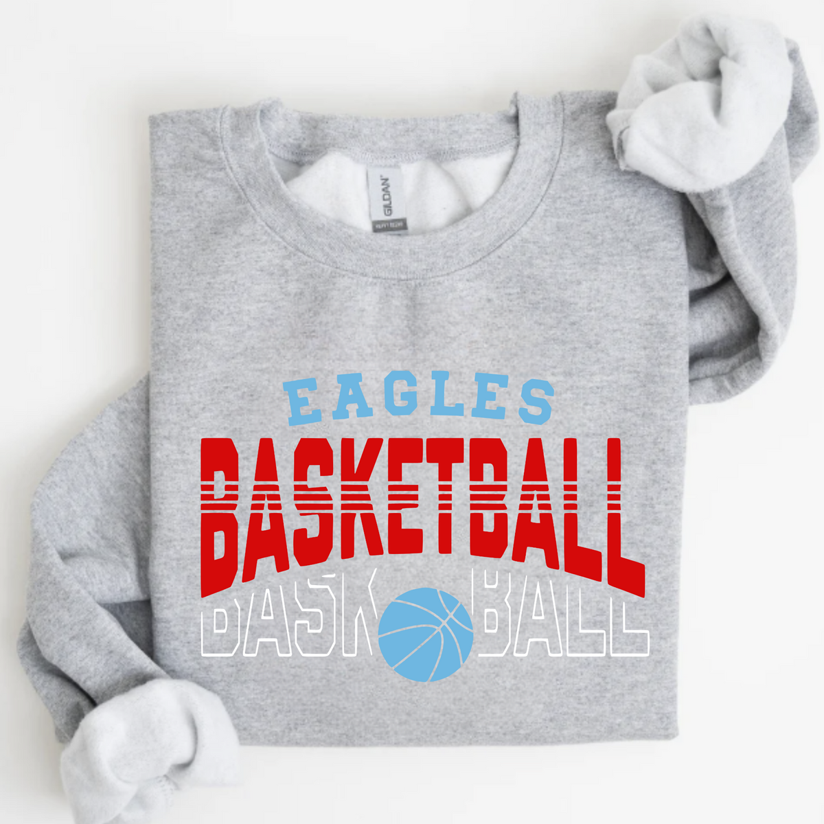 Eastwood Unisex Sweatshirt EAGLES BASKETBALL GREY 2
