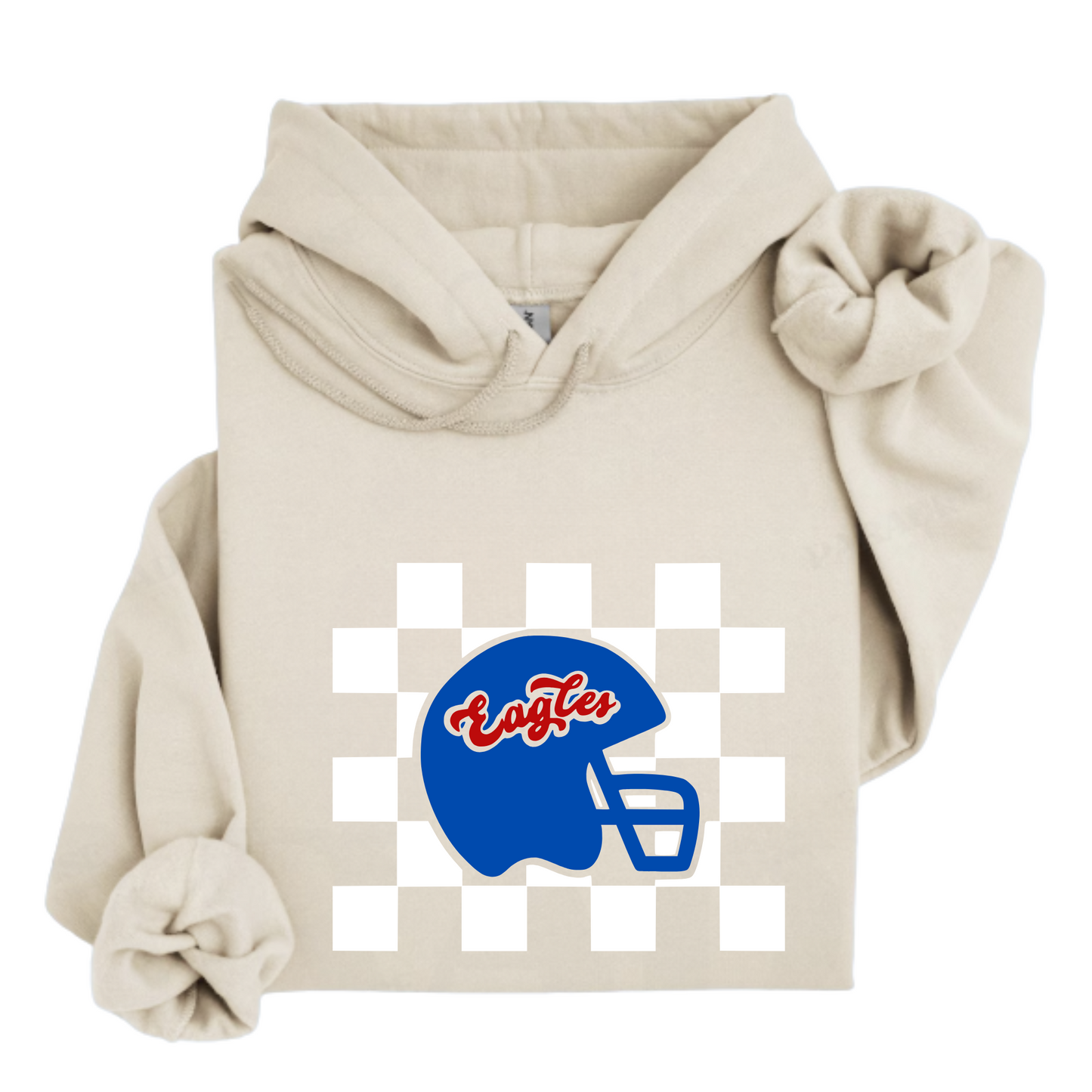 Liberty Benton Unisex Hoodie CHECKER FOOTBALL SAND
