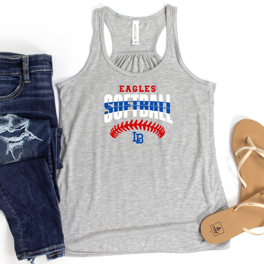 LBYBS Tank Top SOFTBALL GREY