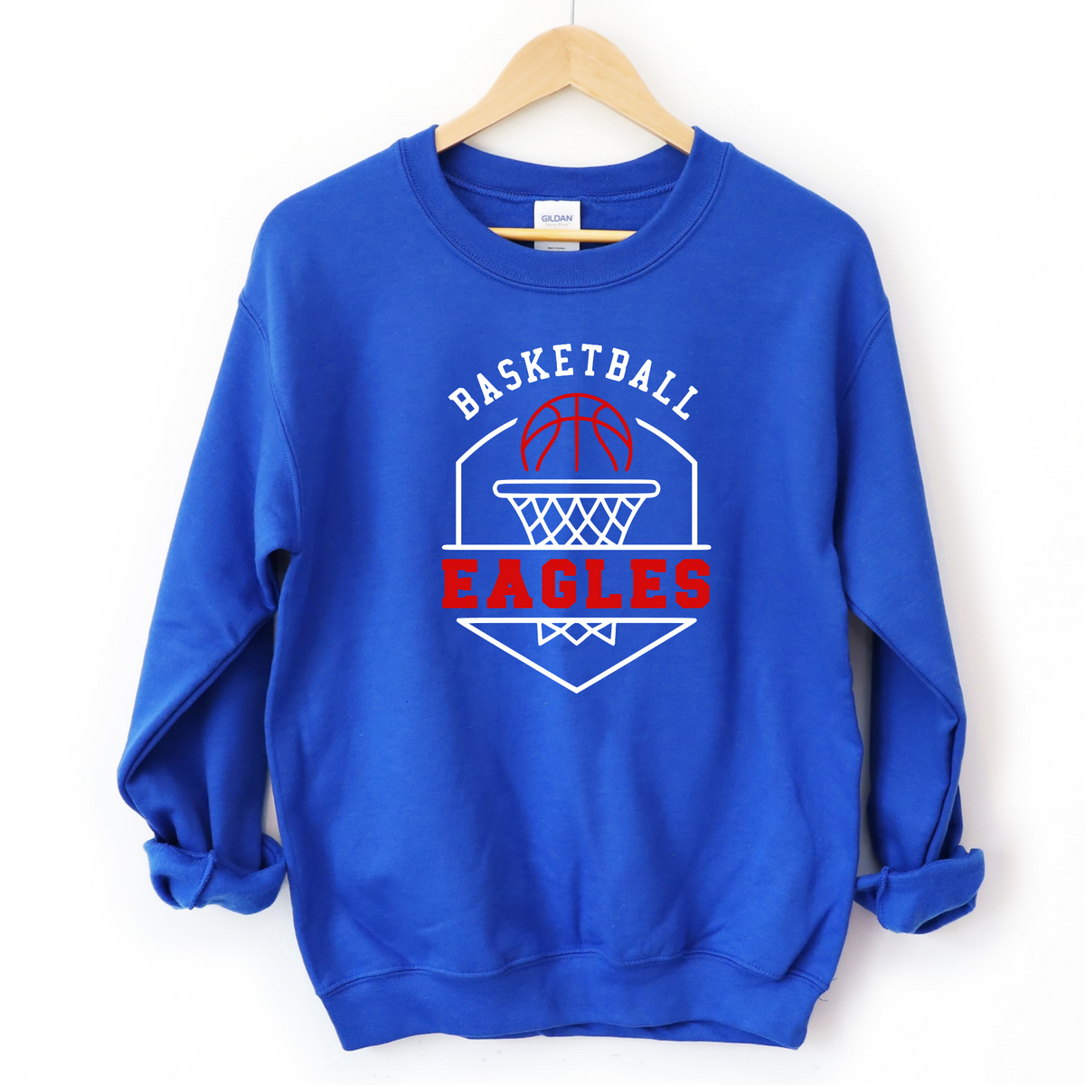 Liberty Benton Unisex Sweatshirt EAGLES BASKETBALL ROYAL