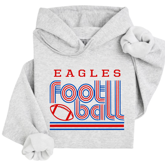 Liberty Benton Unisex Hoodie EAGLES FOOTBALL GREY