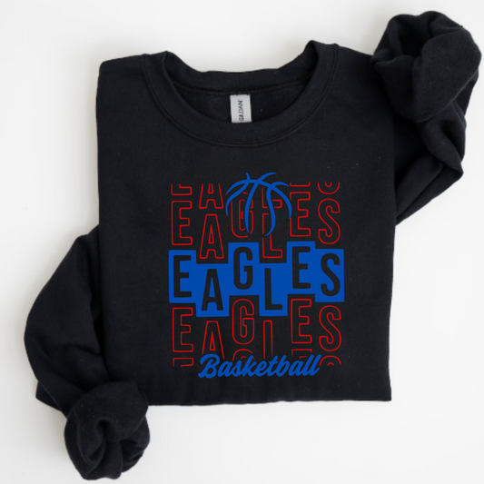 Liberty Benton Unisex Sweatshirt EAGLES BASKETBALL BLACK
