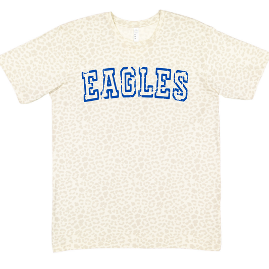 Liberty Benton Unisex T-Shirt EAGLES LEOPARD CREAM