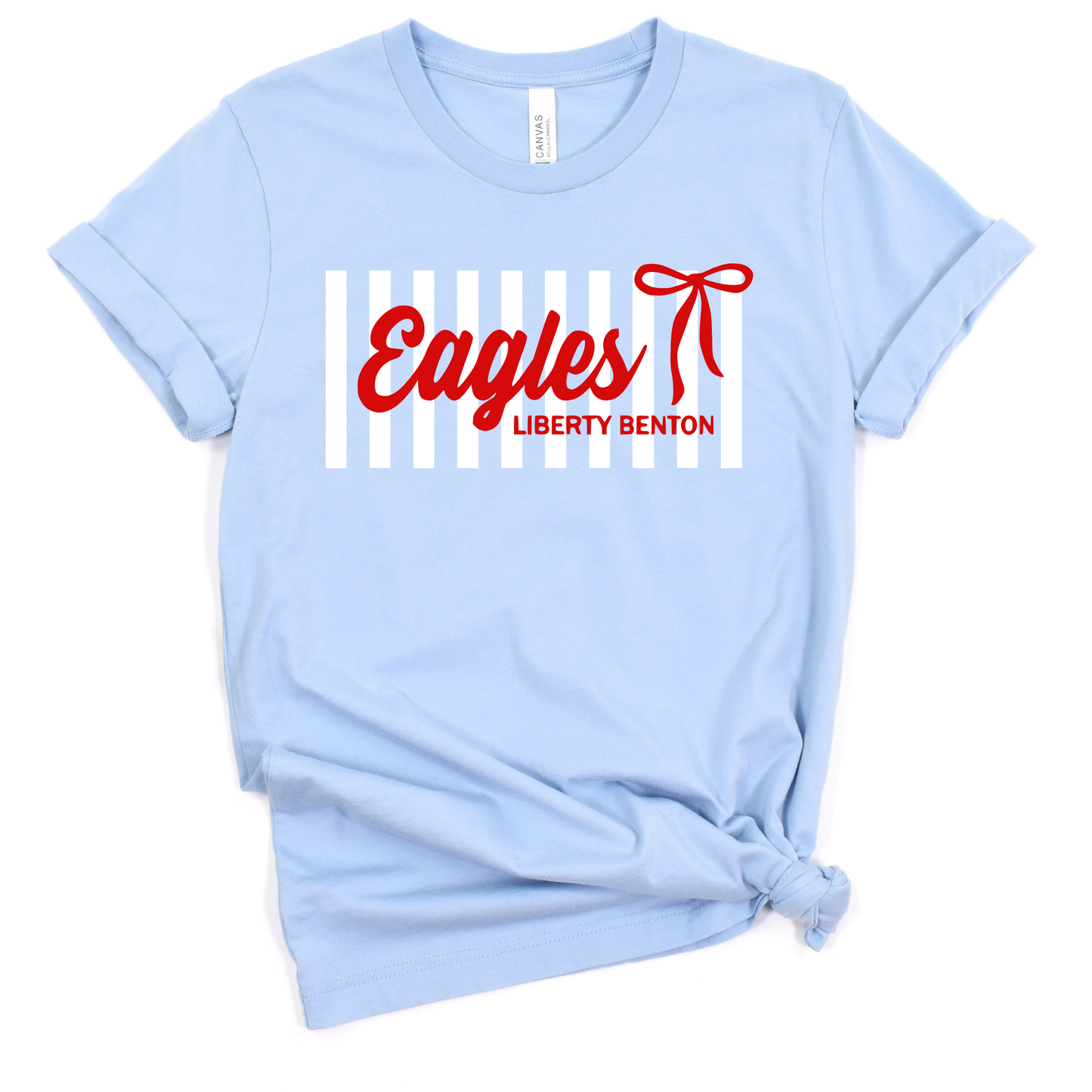 Liberty Benton Unisex T-Shirt STRIPES EAGLES
