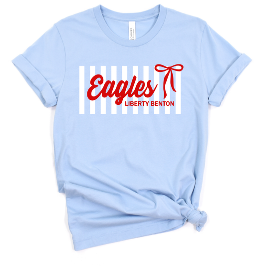 Liberty Benton Unisex T-Shirt STRIPES EAGLES