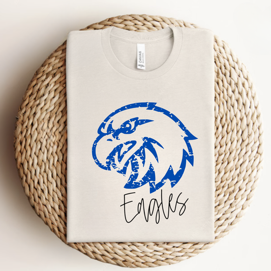 Liberty Benton Unisex T-Shirt EAGLE HEAD HEATHER DUST