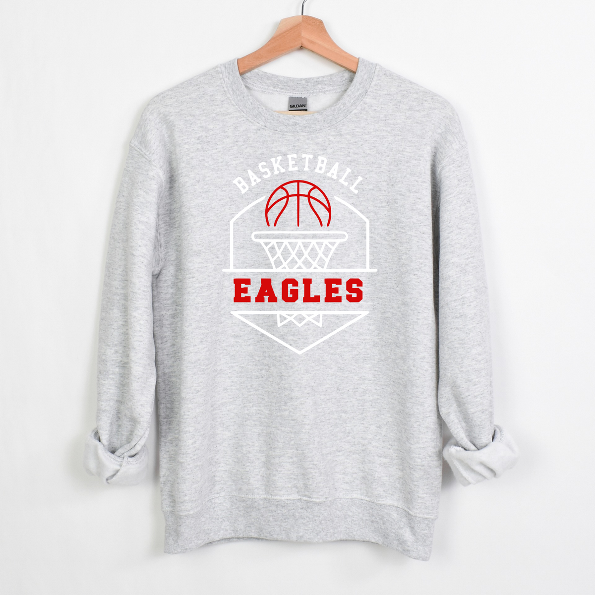 Eastwood Unisex Sweatshirt EAGLES BASKETBALL BLUE