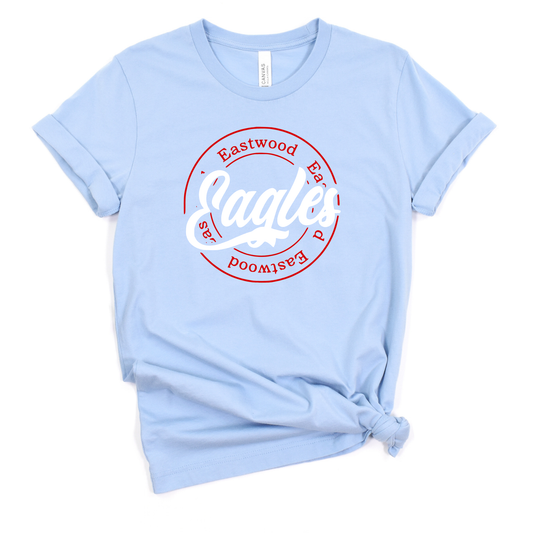 Eastwood Unisex T-Shirt EAGLES CIRCLE BLUE