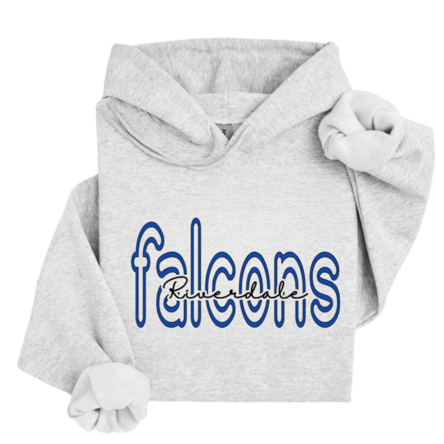 Riverdale Unisex Hoodie FALCONS RIVERDALE GREY