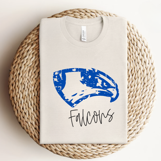 Riverdale Unisex T-Shirt FALCON HEAD HEATHER DUST