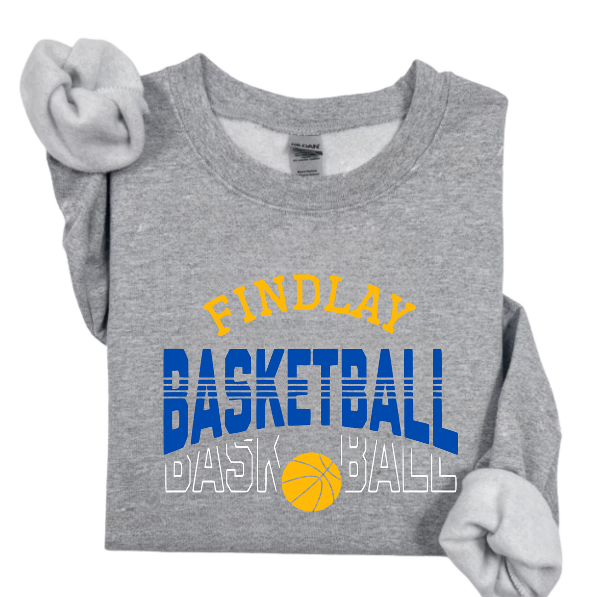 Findlay Unisex Sweatshirt FINDLAY BASKETBALL GREY