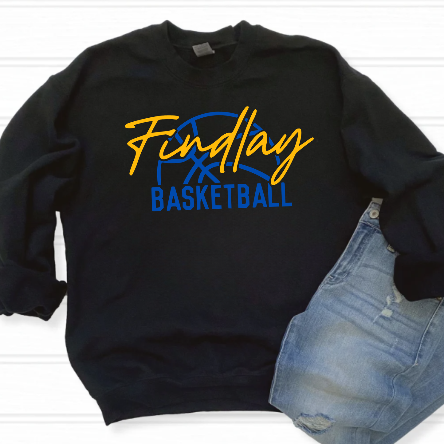 Findlay Unisex Sweatshirt FINDLAY BASKETBALL BLACK