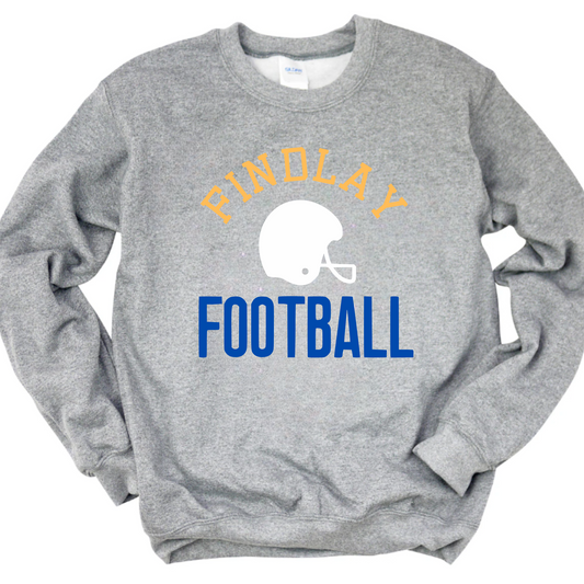 Findlay Unisex Sweatshirt FINDLAY FOOTBALL GREY
