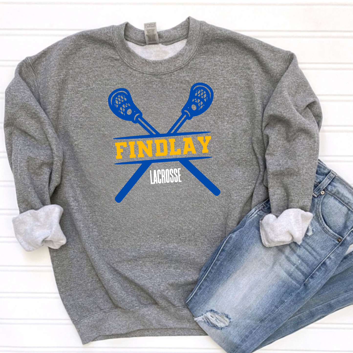Findlay Unisex Sweatshirt FINDLAY LACROSSE GREY