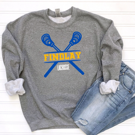 Findlay Unisex Sweatshirt FINDLAY LACROSSE GREY