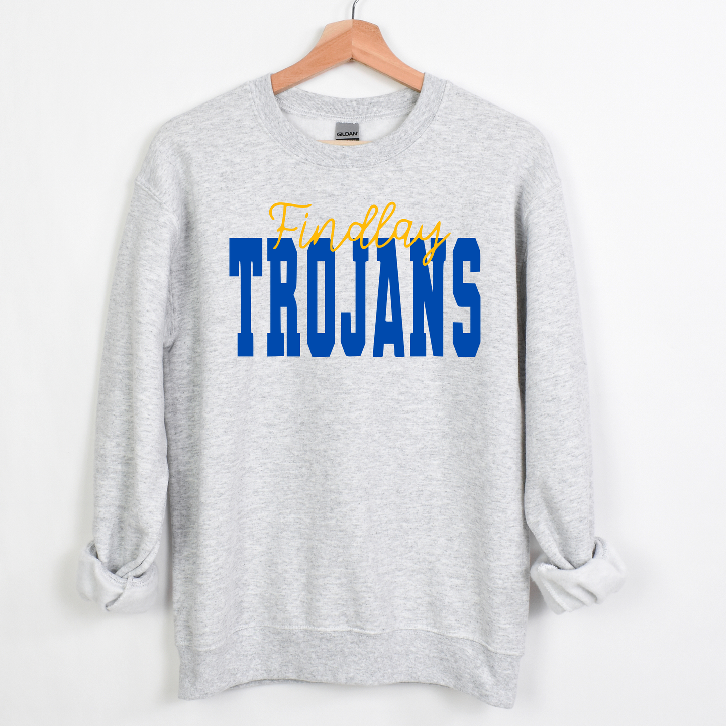 Findlay Unisex Sweatshirt FINDLAY TROJANS GREY