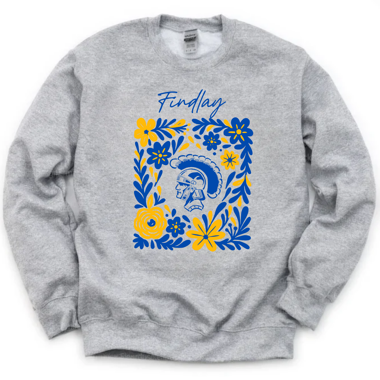 Findlay Unisex Sweatshirt FLORAL GREY