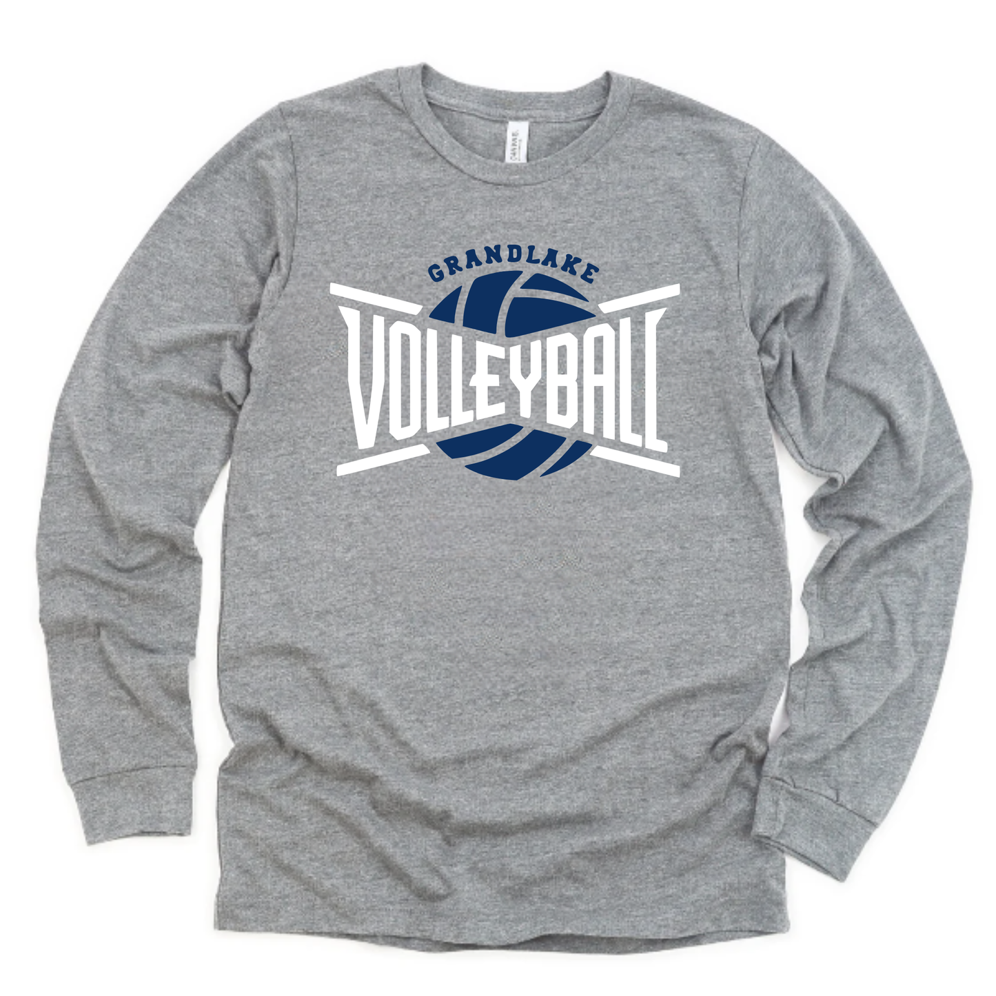 Grandlake Volleyball Unisex Long Sleeve Shirt GRANDLAKE GREY
