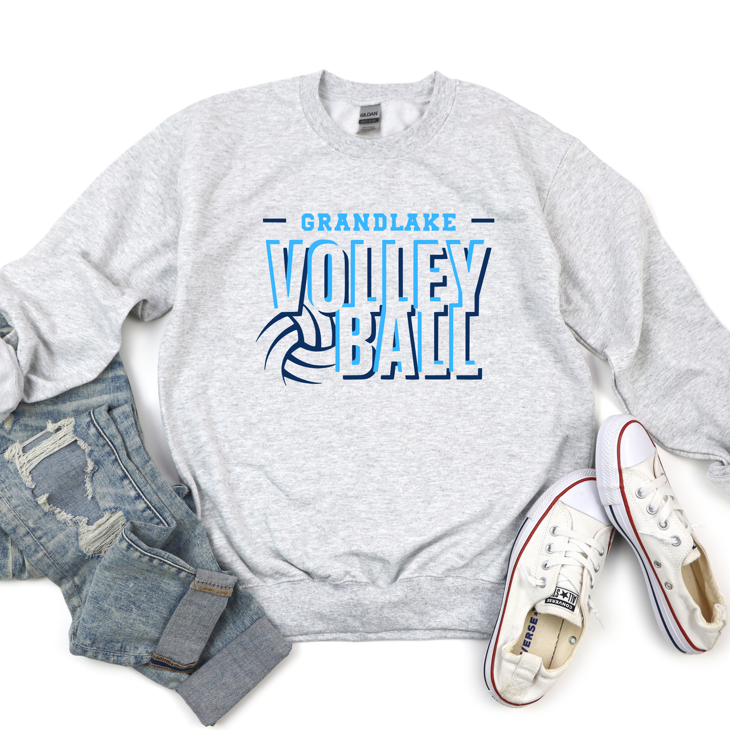 Grandlake Volleyball Unisex Sweatshirt GRANDLAKE GREY