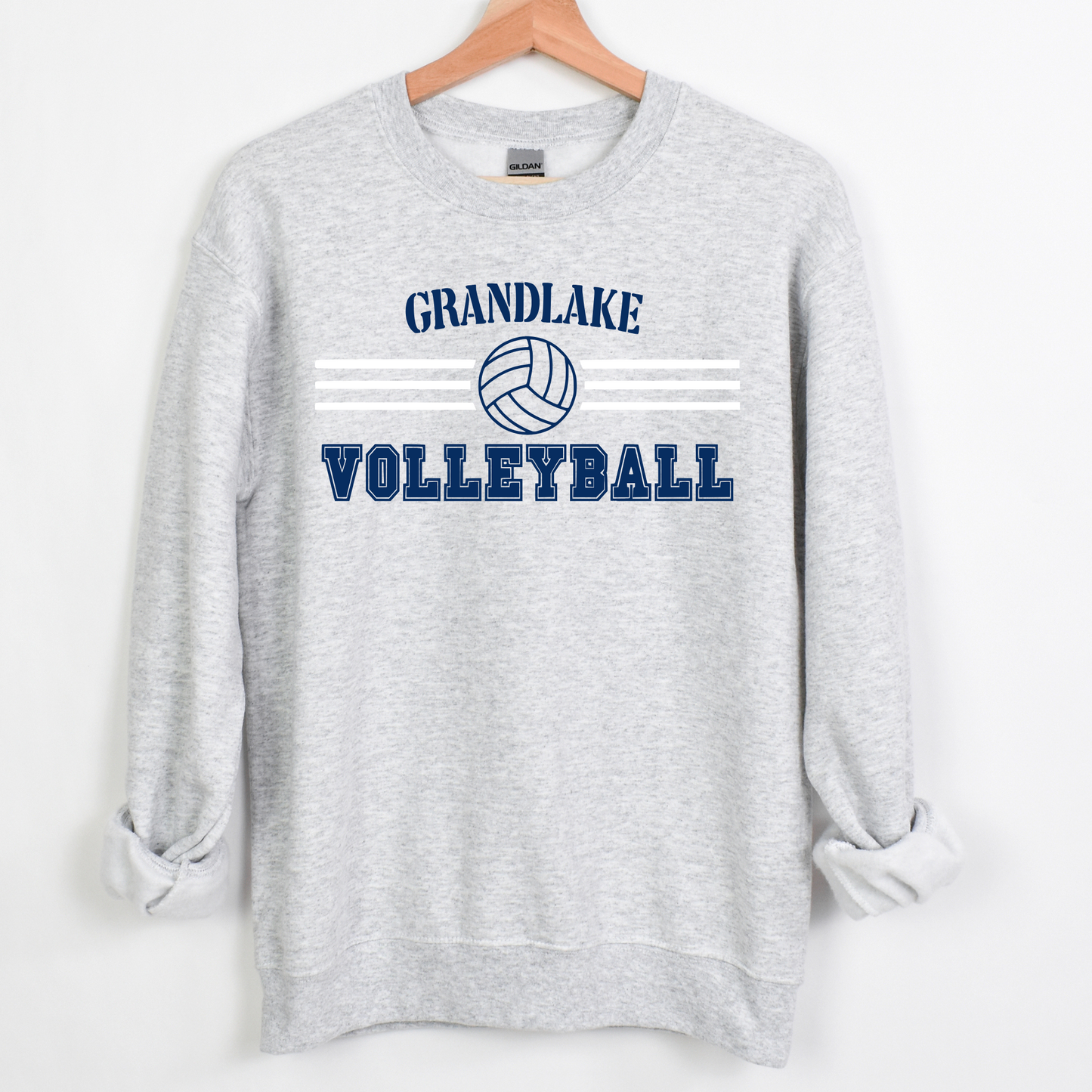 Grandlake Volleyball Unisex Sweatshirt VOLLEYBALL GREY
