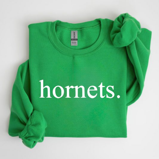 Cory Rawson Unisex Sweatshirt HORNETS. GREEN