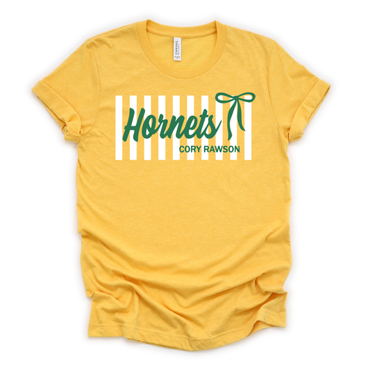 Cory Rawson Unisex T-Shirt STRIPES HORNETS