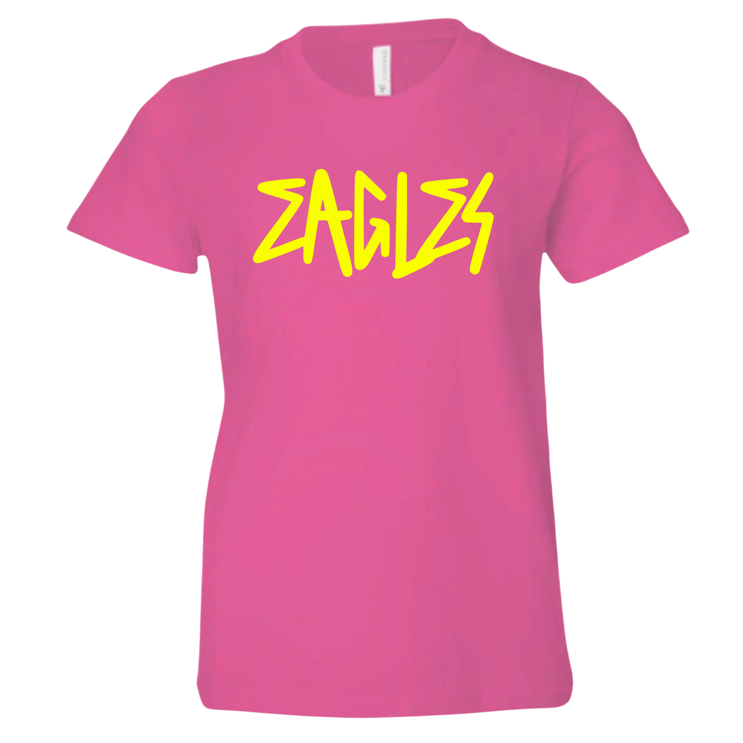 KIDS Unisex T-Shirt EAGLES DARK LAVENDER/YELLOW/TEAL/BERRY
