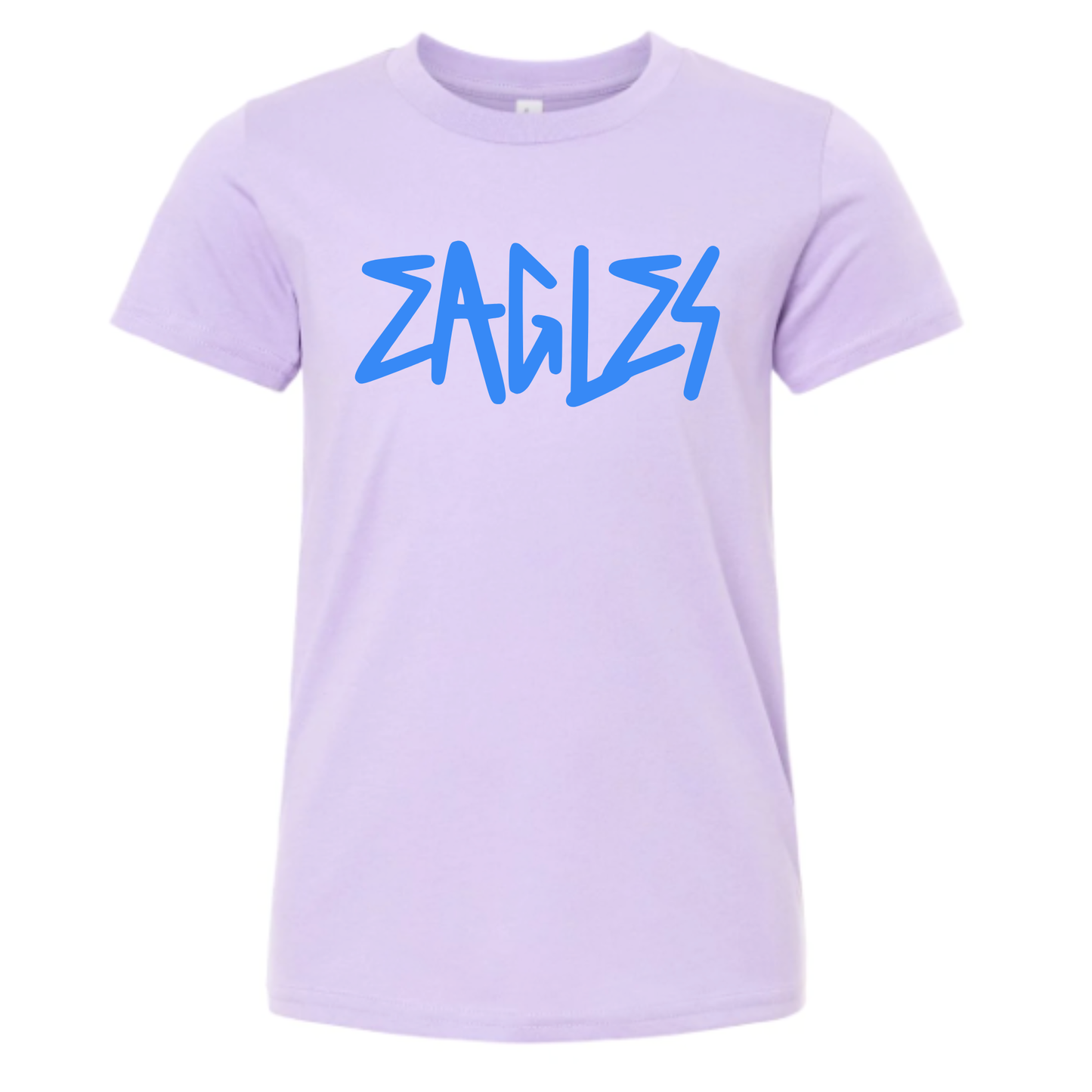 KIDS Unisex T-Shirt EAGLES DARK LAVENDER/YELLOW/TEAL/BERRY