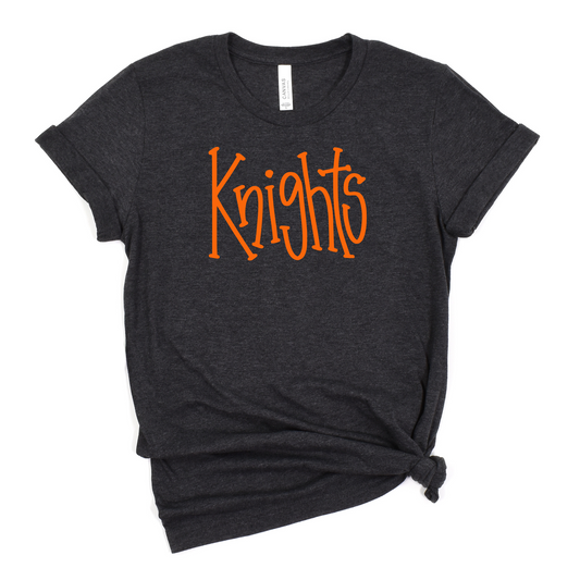 Van Buren Unisex T-Shirt KNIGHTS DARK GREY