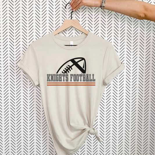 Van Buren Spirit Wear Short Sleeve T-Shirt KNIGHTS FOOTBALL