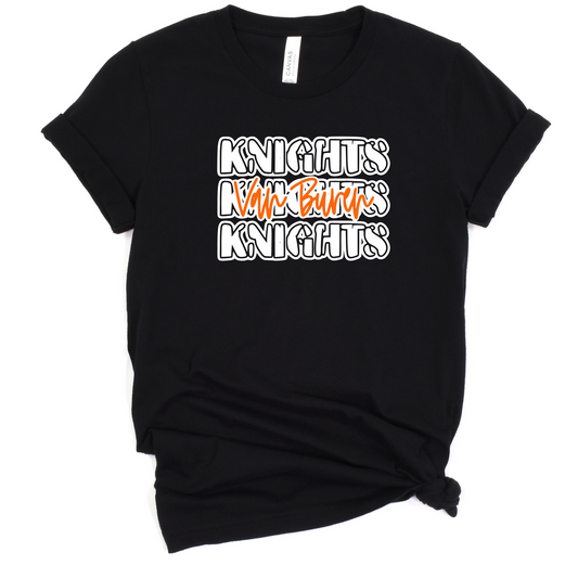Van Buren T-Shirt KNIGHTS REPEAT VAN BUREN