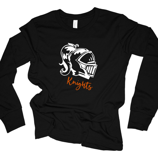 Van Buren KIDS Spirit Wear Long Sleeve Shirt KNIGHT