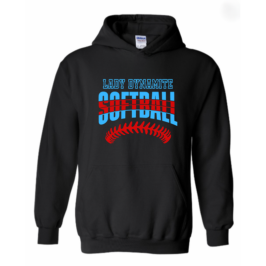 Lady Dynamite Unisex Hoodie LADY DYNAMITE BLACK