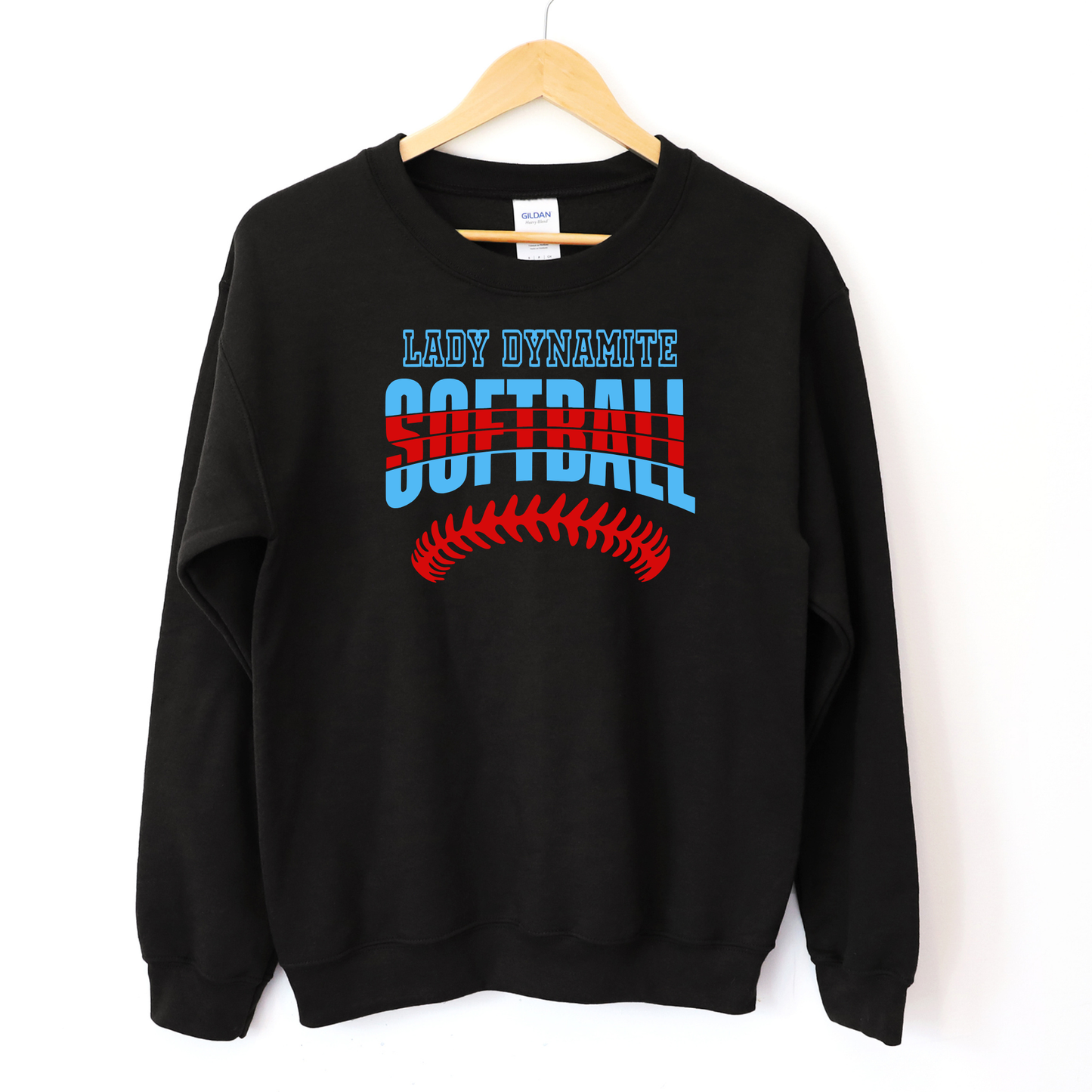 Lady Dynamite Unisex Sweatshirt LADY DYNAMITE BLACK