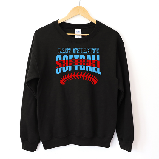 Lady Dynamite Unisex Sweatshirt LADY DYNAMITE BLACK